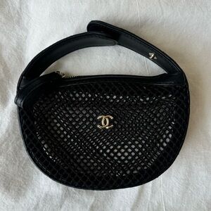Chanel Black Mesh Bag